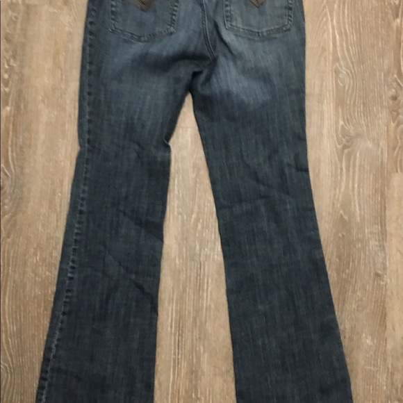 Michael Kors jeans 6 bootcut embellished pockets - Picture 5 of 6